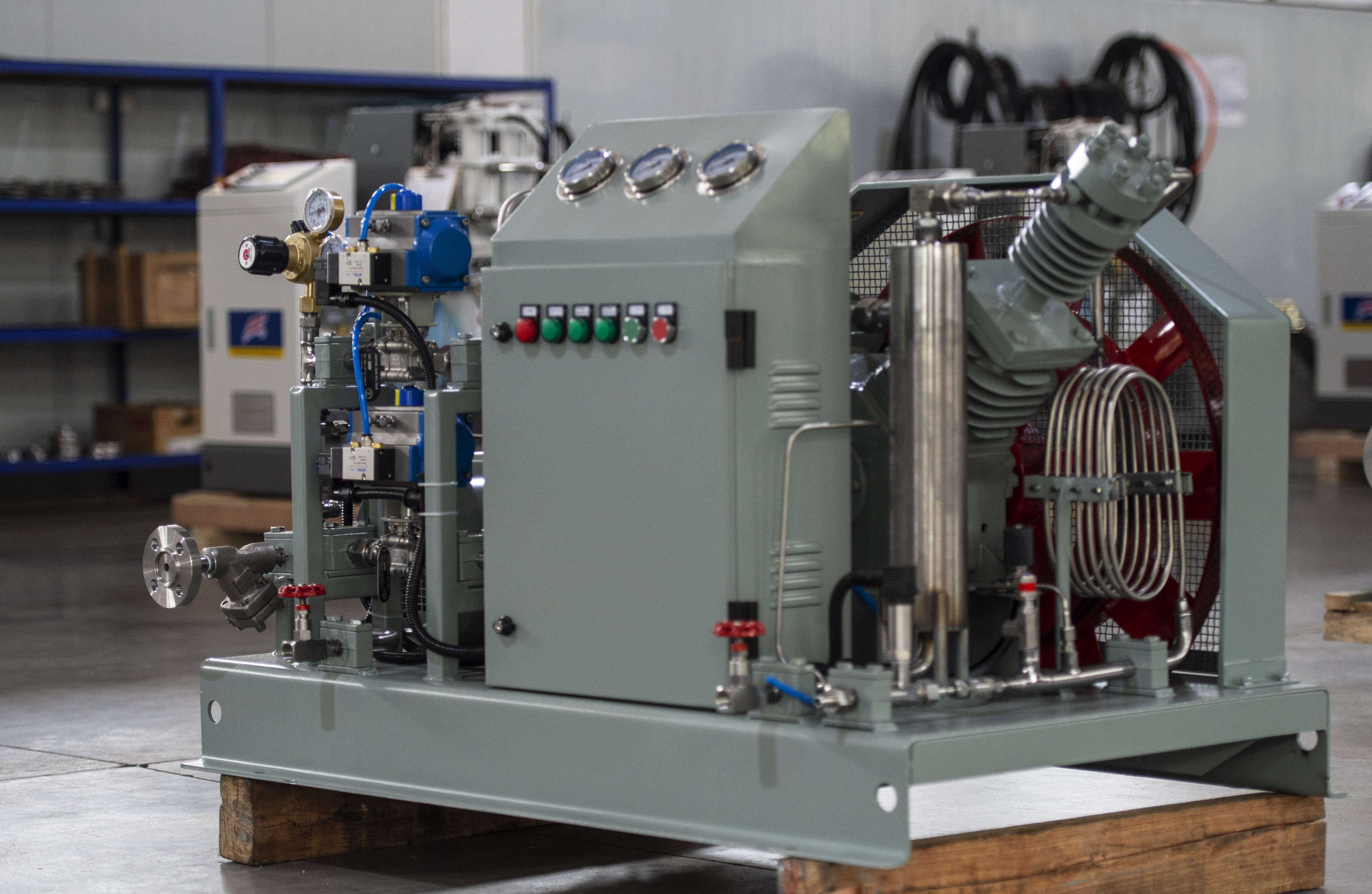 Princípio de funcionamento do compressor de CO2
